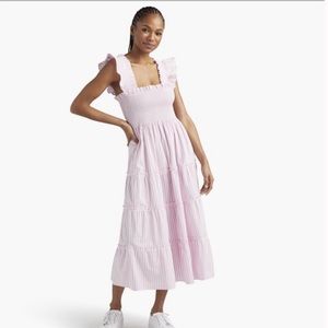 Hill House Ellie Nap Dress! Bubblegum Stripe!